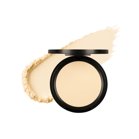Organic Pressed Setting Powder 12g – Lightweight Matte Finish with Green Tea & Aloe Vera | Made in USA Taylor Made Organics  face powder