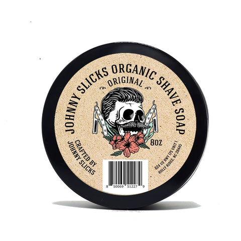 Organic Shave Soap Johnny Slicks  Shave