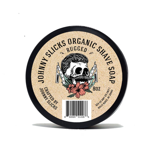 Organic Shave Soap Johnny Slicks  Shave