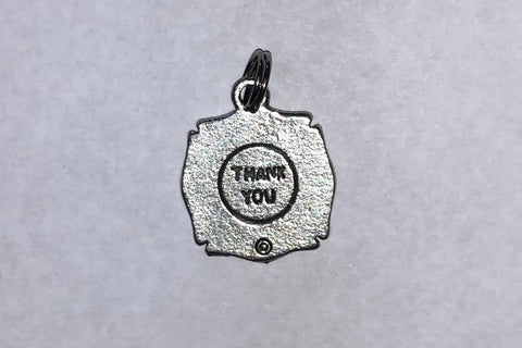 Our Heroes Pewter Charm - Firefighter Michelle Marie Boutique  Charms and Pendants