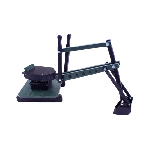 Outdoor Sand Digger Excavator Toy With 360° Swivel Seat – Durable Poly Lumber Ride-On | Made in USA Amish Toy Box  Toy