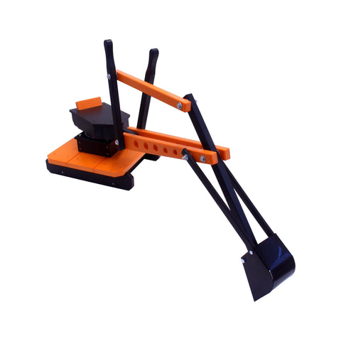Outdoor Sand Digger Excavator Toy With 360° Swivel Seat – Durable Poly Lumber Ride-On | Made in USA Amish Toy Box  Toy
