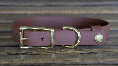 Owasco Biothane Field Dog Collar With Tail Snap – Durable Hunting Collar – Made in USA Auburn Leathercrafters  item