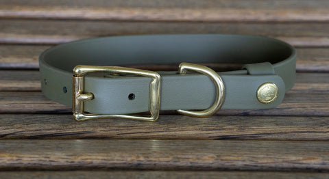 Owasco Biothane Field Dog Collar With Tail Snap – Durable Hunting Collar – Made in USA Auburn Leathercrafters  item