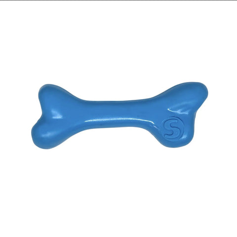 PUP-X Glow in the Dark Synthetic Rubber Dog Bone Toy – Durable Chew & Floating Toy | Made in USA SodaPup  Rubber Dog Toys