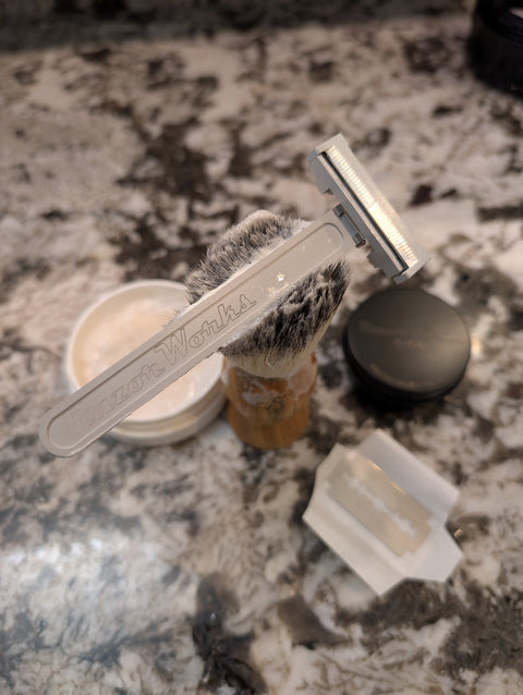 R1 Hammerhead Adjustable Safety Razor – Premium 6061 Aluminum Grooming Tool | Made in USA by RazorWorks RazorWorks 