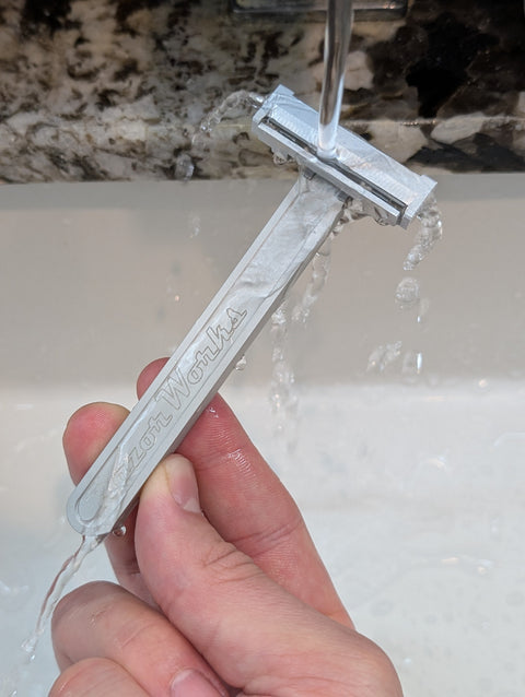 R1 Hammerhead Adjustable Safety Razor – Premium 6061 Aluminum Grooming Tool | Made in USA by RazorWorks RazorWorks 