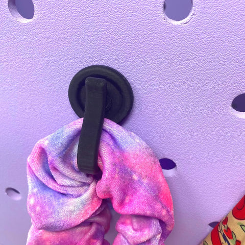 Pacifier Hook Holder – Tote Bag Accessory | Made in USA - Black Chatelet Manufacturing 