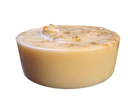Pack of 2 Handmade Goat Milk Loofah Soap Duo – Orange Zest & Honey Scent | Natural Bath Bar | Made in USA Frances Farm & Craft 