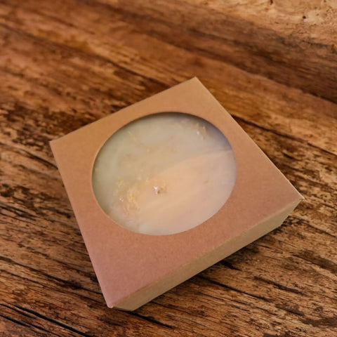 Pack of 2 Handmade Honey Almond Goat Milk Loofah Soap Set – Exfoliating Bar Soap Duo | Made in USA Frances Farm & Craft  Soap