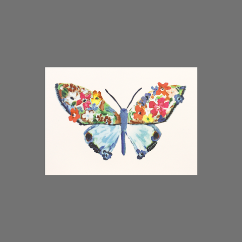 Set of 8 Butterfly Floral Greeting Cards – JuLu Cards | Handmade in USA JuLu Cards  Blank Cards