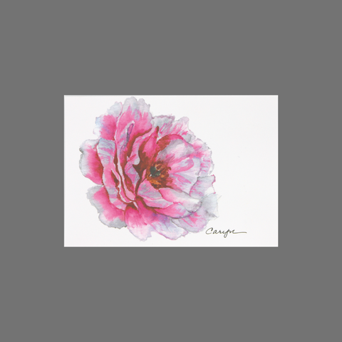 Set of 8 Pink and White Floral Greeting Cards – Handmade Paper | Made in USA JuLu Cards  Blank Cards