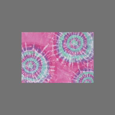 Set of 8 Tie Dye Greeting Cards – Pink Purple Teal Spiral Design | Handmade in USA JuLu Cards  Blank Cards