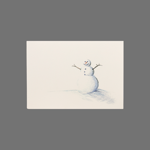 Set of 8 Snowman Greeting Cards – Handcrafted Winter Holiday Notes | Made in USA JuLu Cards  Blank Cards