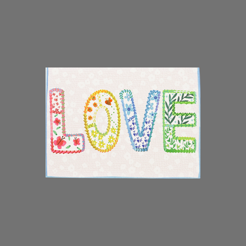 Pack of 8 Floral Love Greeting Cards – Handmade Colorful Design | Made in USA JuLu Cards  Blank Cards