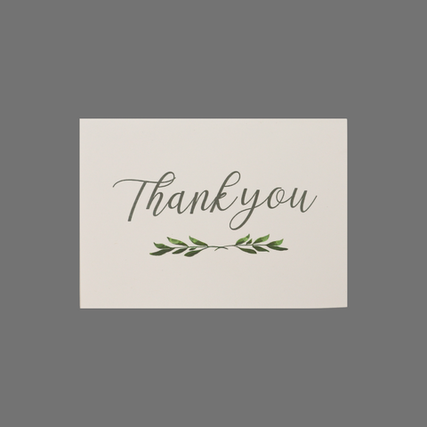 Pack of 8 Thank You Cards – 3.5 x 5 Inch Natural Branch Design | Made in USA JuLu Cards  Thank You Cards