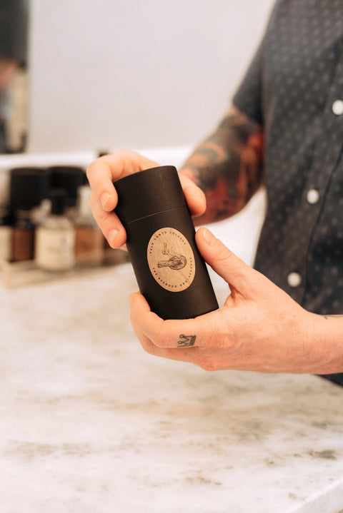 Palo Santo Cologne 50ml – Handcrafted Matte Black Bottle – Natural Scent Blend | Made in USA The Bearded Brotherhood  Cologne