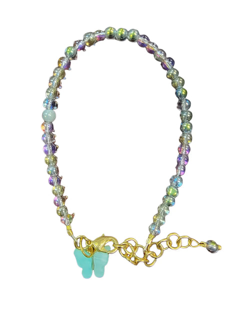 Pastel Butterfly Beaded Bracelet Michelle Marie Boutique  Bracelet