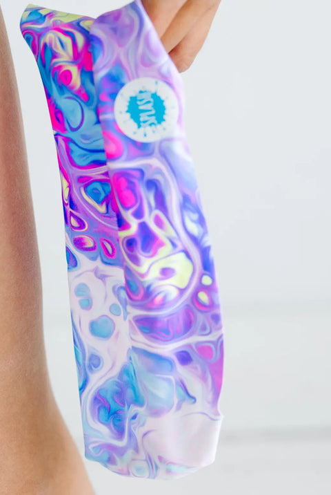 Pastel Swirl Youth Swim Mask Splash Place  Youth Swim Mask