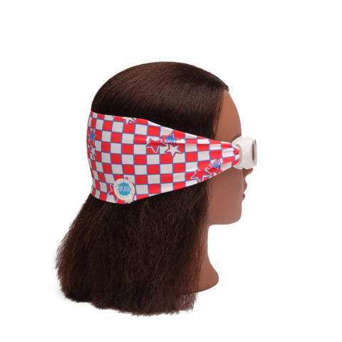 Patriotic American Star Swim Goggles – Anti-Fog, Tangle-Free Strap for Kids and Adults | Assembled in USA Splash Place  Swim Goggles