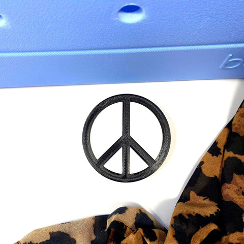 Peace Sign Tote Bag Charm – BOGLETS Compatible | Made in USA Chatelet Manufacturing 