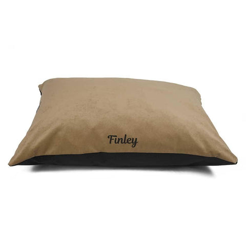 Villa Super Value Personalized Dog Bed – Durable Poly-Cotton Cushion | Made in USA Majestic Pet 