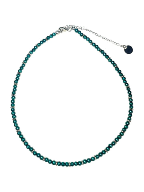 Pearl and Daisy Spacer Necklace – Layering Statement Jewelry | Made in USA with Gold and Stainless Steel Accents Michelle Marie Boutique  Necklaces