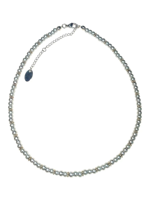 Pearl and Daisy Spacer Necklace – Layering Statement Jewelry | Made in USA with Gold and Stainless Steel Accents Michelle Marie Boutique  Necklaces