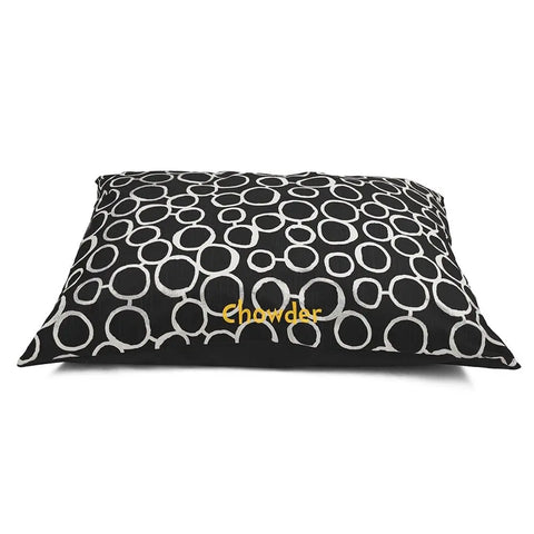 Personalized Fusion Super Value Dog Bed – Durable Poly-Cotton Cushion | Made in USA Majestic Pet