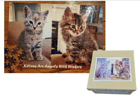 Personalized Pet Customized Photo Puzzle - 120 and 253 Piece Puzzles Michelle Marie Boutique  Puzzle