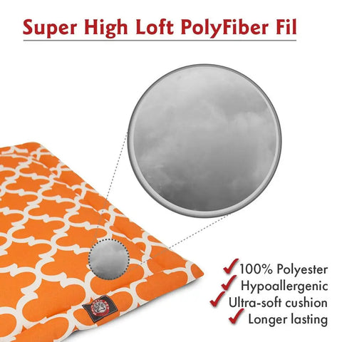 Personalized Trellis Crate Mat – Ultra-Soft Pet Bed Cushion | Made in USA Majestic Pet