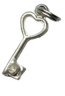 Pewter Heart and Key Jewelry Set – 18 Inch Necklace with Earrings | Romantic Gift Boxed | Made in USA Michelle Marie Boutique  Jewelry Sets