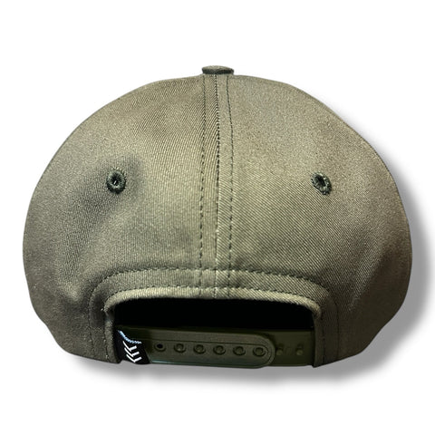 Sandlot Goods Leather Patch Rope Hat – Dark Jalapeno Green Cotton | Made in USA Fairway Reserve 
