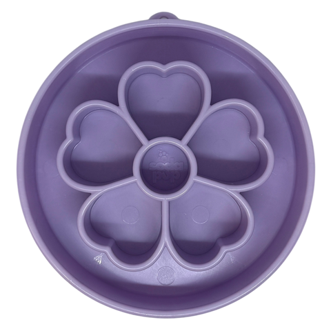 Flower Design Slow Feeder Dog Bowl – Interactive Enrichment Mealtime | Made in USA SodaPup  EBOWL