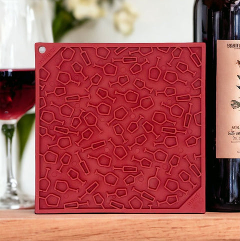 Vino Design Enrichment Lick Mat – Interactive Dog Feeding Toy | Made in USA SodaPup  EMAT