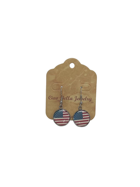 Limited Edition 250th Anniversary Military Drop Earrings – U.S. Army Navy Marine Commemorative Jewelry | Made in USA Michelle Marie Boutique  Earrings