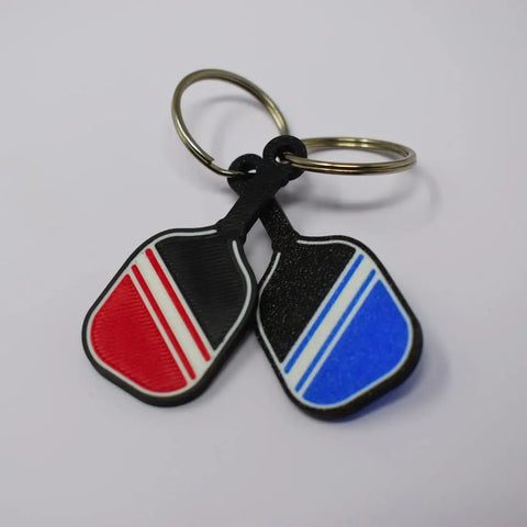 Pickleball Paddle Keychain – Sporty Mini Accessory | Made in USA Chatelet Manufacturing 