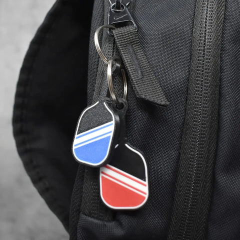 Pickleball Paddle Keychain – Sporty Mini Accessory | Made in USA Chatelet Manufacturing 