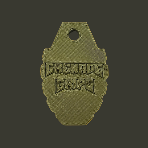 MK2 Pinch Grip Hand Exerciser – Heavy-Duty Grip Strength Trainer with 3D Doom Logo | Made in USA Grenade Grips 