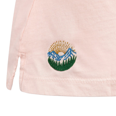 Pink Dogwood Pearl Sleeveless Tank Top – 100% Pima Cotton | Made in USA Fireside Pine  Men's Shirt