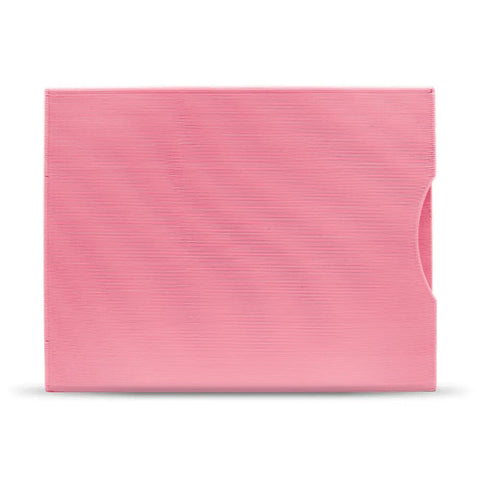 Pink Vaccine Card Sleeve 4x3 Inch – Durable Plastic Cover | Made in USA Chatelet Manufacturing 