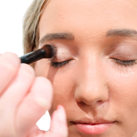 Pointed Eye Contour Brush | Made in the USA Taylor Made Organics  makeup tools