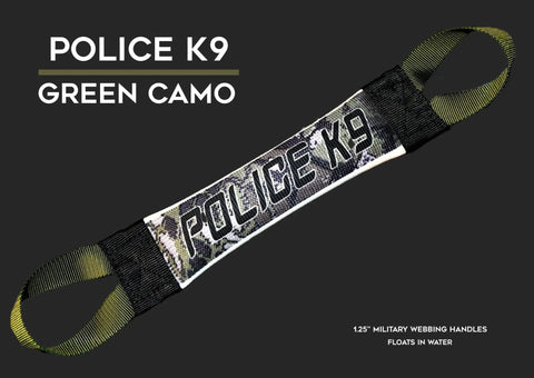 Police K9 Fire Hose Training Tug – Durable Camo Dog Toy | Made in USA Bulletproof Pet Products Inc  TUGS