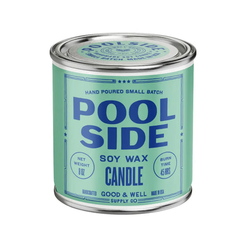 Poolside Happy Place Candle Good & Well Supply Co.  Candles