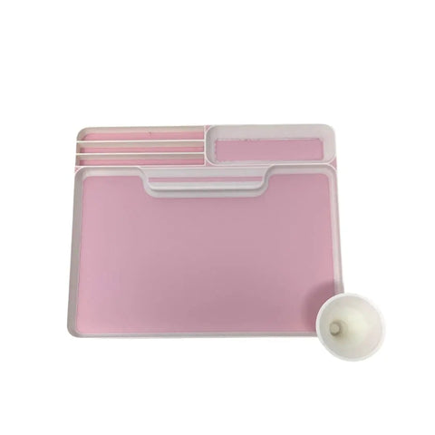 Portable Pink Rolling Tray And Cone Loader Combo – Made In USA Chatelet Manufacturing 