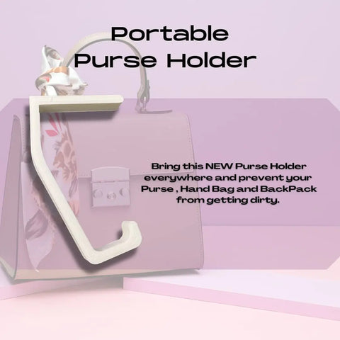 Portable Purse Holder – Lightweight 3D Printed Hook | Made in USA Chatelet Manufacturing 