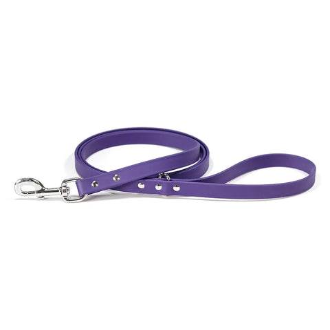 Premium 3/4 Inch by 5 Foot BioThane Dog Leash – Durable Weatherproof Material – Handcrafted in USA Auburn Leathercrafters  item
