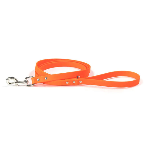 Premium 3/4 Inch by 5 Foot BioThane Dog Leash – Durable Weatherproof Material – Handcrafted in USA Auburn Leathercrafters  item