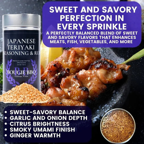 Premium Bougie BBQ Seasoning Set – 8 Artisanal XL Tins with Global Flavors | Made in USA Handcrafted Spice Collection Gustus Vitae  Collections & Gift Sets