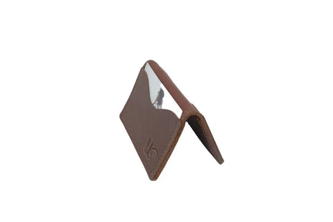Premium Full-Grain Leather Card Case Wallet – Slim Bifold Design | Handmade in USA Urban Southern  Wallets